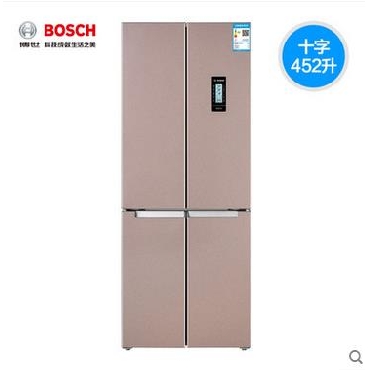 Bosch博世 BCD-452W(KMF46A66TI)变频混冷零度十字门冰箱