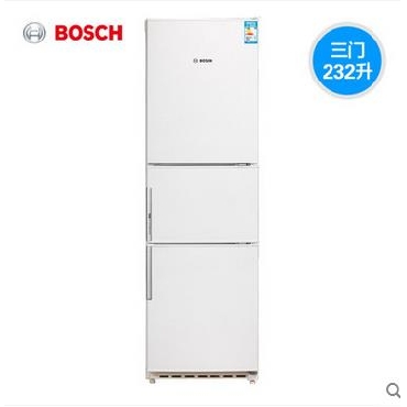 Bosch博世 BCD-232(KGD23111EW) 232L双重冷冻节能冰箱鲜进鲜出 双重冷冻 