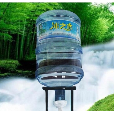 冰之恋天然饮用水桶装水莫干山竹林山泉水16L/桶