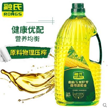 融氏Rongs 橄榄玉米油2.8L 调和油小瓶 食用调和油 玉米调和油
