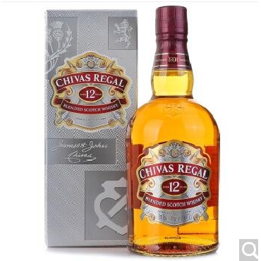 芝华士（Chivas）洋酒 12年苏格兰威士忌 700ml