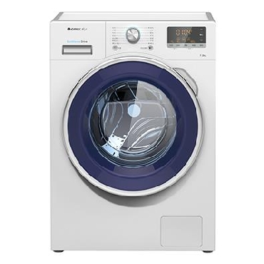 格力变频滚筒洗衣机_7kg洗涤量 14种程序_XQG70-B1401Aa 白色_MP03000010