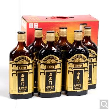 石库门 上海老酒（黑标）黄酒500ml6瓶（整箱装）